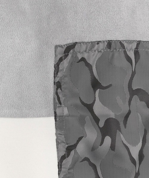 HIDEAWAYS NICOLE（ハイダウェイニコル）の「ブロッキングフルジップパーカ（パーカー・メンズ・グレー系その他/グレー系その他2/ホワイト系その他・MEDIUM/X-LARGE/LARGE）」の10枚目の写真