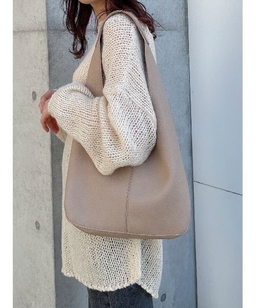 JUMELLE（ジュメロ）の「トライアングルトートバッグ（トートバッグ・レディース・ブラウン/ベージュ・FREE）」の8枚目の写真