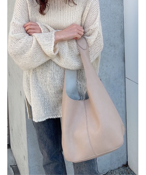 JUMELLE（ジュメロ）の「トライアングルトートバッグ（トートバッグ・レディース・ブラウン/ベージュ・FREE）」の9枚目の写真