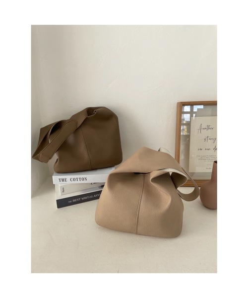 JUMELLE（ジュメロ）の「トライアングルトートバッグ（トートバッグ・レディース・ブラウン/ベージュ・FREE）」の10枚目の写真