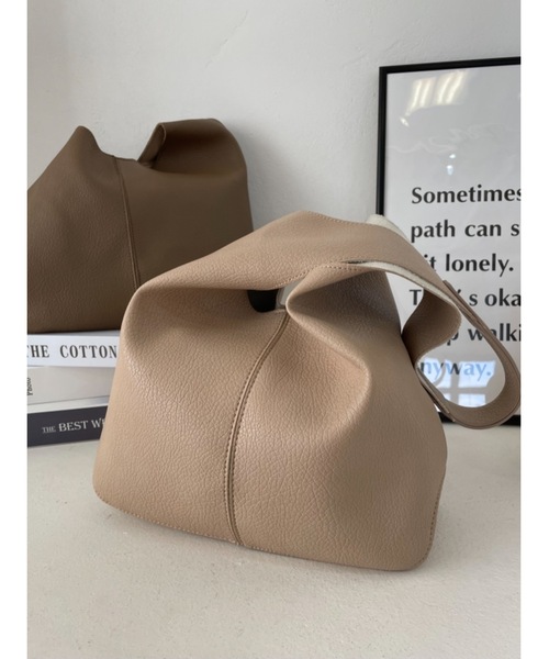 JUMELLE（ジュメロ）の「トライアングルトートバッグ（トートバッグ・レディース・ブラウン/ベージュ・FREE）」の21枚目の写真