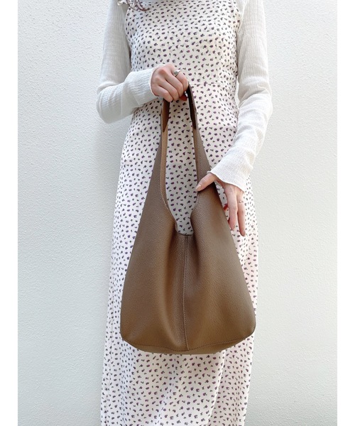 JUMELLE（ジュメロ）の「トライアングルトートバッグ（トートバッグ・レディース・ブラウン/ベージュ・FREE）」の19枚目の写真