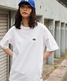 Dickies/ディッキーズ ビックシルエットワッペンレギュラーコットン半袖Tシャツ