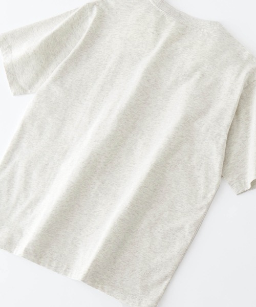 Dickies(ディッキーズ)の「Dickies/ディッキーズ ビックシルエットワッペンレギュラーコットン半袖Tシャツ(Tシャツ/カットソー・レディース・ホワイト/ブラック/ピンク/ブルー/ホワイト系その他/チャコール/ホワイト系その他2/ホワイト系・M/L)」の11枚目の写真