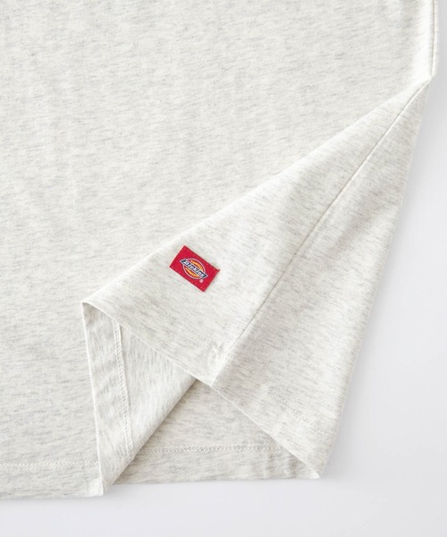 Dickies(ディッキーズ)の「Dickies/ディッキーズ ビックシルエットワッペンレギュラーコットン半袖Tシャツ(Tシャツ/カットソー・レディース・ホワイト/ブラック/ピンク/ブルー/ホワイト系その他/チャコール/ホワイト系その他2/ホワイト系・M/L)」の15枚目の写真