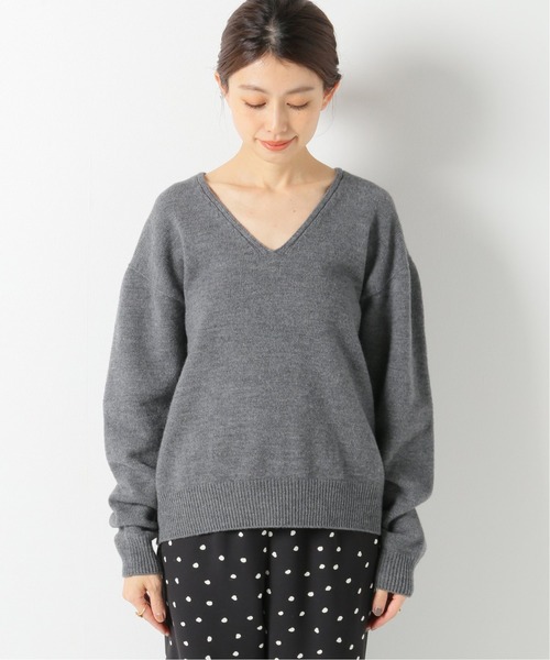 セール】ウールVネックプルオーバー◇（ニット/セーター）｜IENA