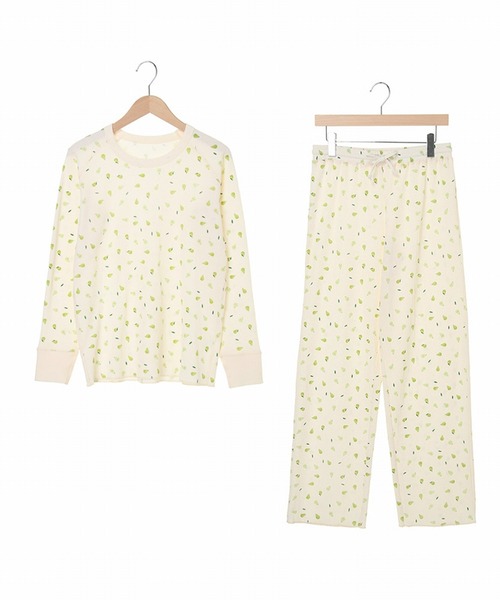 FRUIT OF THE LOOM フルーツ柄長袖上下SET（ルームウェア
