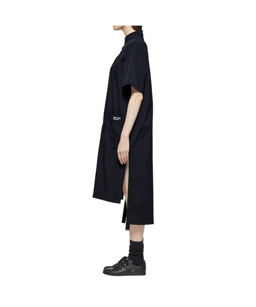 Onitsuka Tiger（オニツカタイガー）の「WS DRESS / ウィメンズドレス（シャツワンピース・レディース・ネイビー/ライトベージュ・S/M/XS/L）」の3枚目の写真