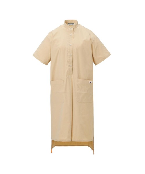 Onitsuka Tiger（オニツカタイガー）の「WS DRESS / ウィメンズドレス（シャツワンピース・レディース・ネイビー/ライトベージュ・S/M/XS/L）」の12枚目の写真