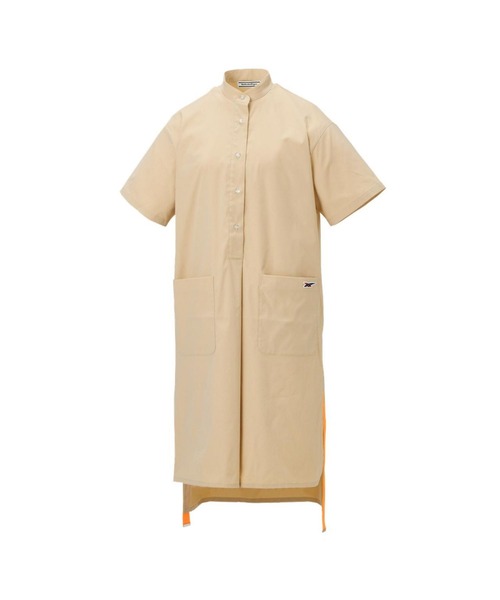 Onitsuka Tiger（オニツカタイガー）の「WS DRESS / ウィメンズドレス（シャツワンピース・レディース・ネイビー/ライトベージュ・S/M/XS/L）」の13枚目の写真