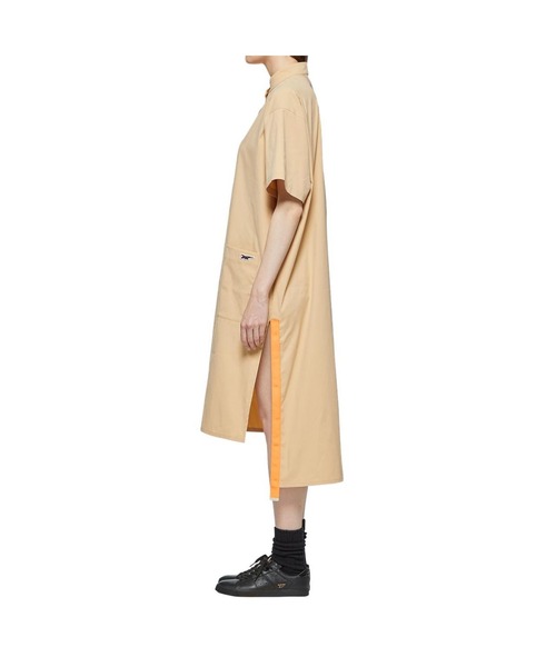Onitsuka Tiger（オニツカタイガー）の「WS DRESS / ウィメンズドレス（シャツワンピース・レディース・ネイビー/ライトベージュ・S/M/XS/L）」の10枚目の写真