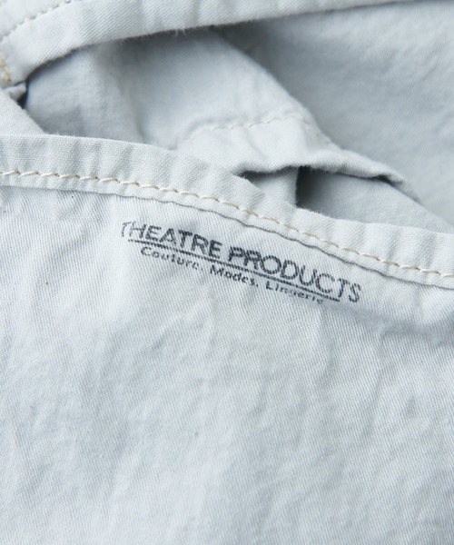 THEATRE PRODUCTS（シアタープロダクツ）の「【THEATRE PRODUCTS】RECYCLE COTTON GARMENT DYE TOTE（トートバッグ・レディース・ベージュ/グリーン/イエロー/ライトグレー/キャメル/ブルー・FREE）」の16枚目の写真