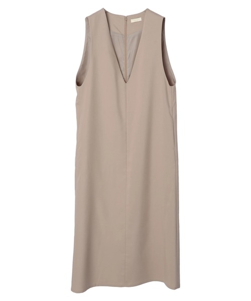 earth music&ecology（アースミュージックアンドエコロジー）の「Ｉラインジャンパースカート*（ジャンパースカート・レディース・ブラック/グレイッシュベージュ・FREE）」の10枚目の写真