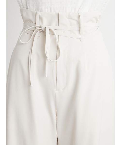 LILY BROWN(リリーブラウン)の「ハイウエストラインパンツ(その他パンツ・レディース・ホワイト/ベージュ/ブルー・1/0)」の10枚目の写真