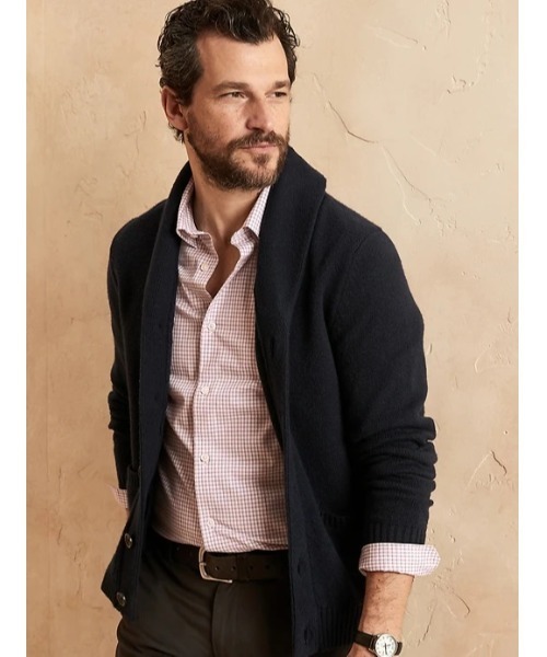 BANANA REPUBLIC FACTORY STORE（バナナリパブリック ファクトリーストア）の「BANANA REPUBLIC FACTORY STORE　　スリムドレスシャツ（シャツ/ブラウス・メンズ・ブルー/ピンク/ホワイト/グレー/ホワイト系その他/グレー系その他2/グレー系その他/ブルー系その他2/ブラック・XL/S/M/L）」の9枚目の写真