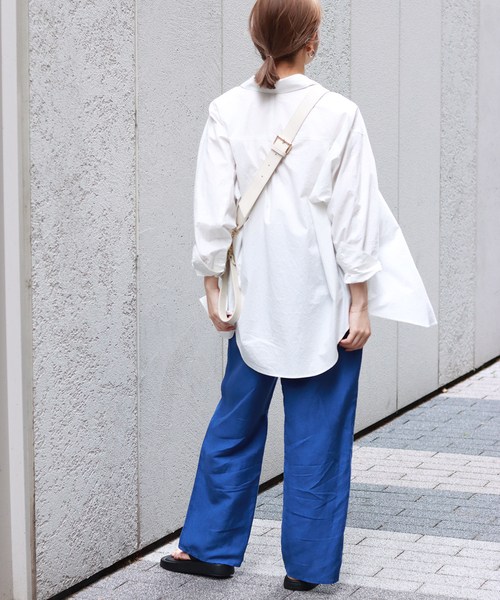 SLOBE IENA｜オーバーサイズシャツ | Rakuten Fashion(楽天