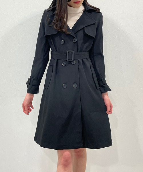 titty＆Co. PETIT（ティティアンドコープティ）の「【titty&Co.PETIT】スタンダードトレンチコート（トレンチコート・レディース・ベージュ/ブラック・SMALL/MEDIUM）」の15枚目の写真