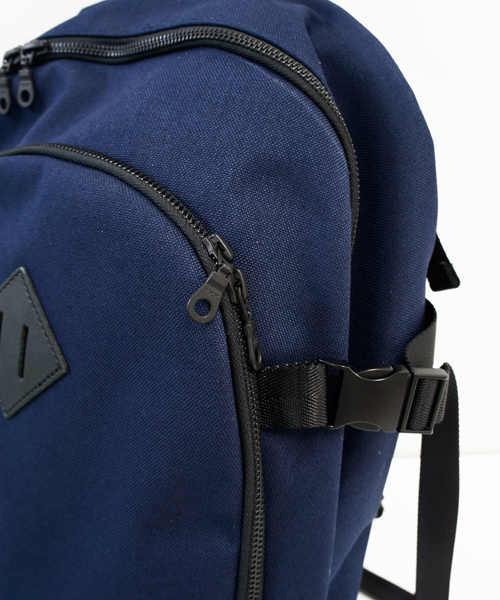 CIAOPANIC（チャオパニック）の「【Ciaopanic】NYLON 2Pocket DAYPACK（バックパック/リュック・メンズ・ブラック/オリーブ/ネイビー・FREE）」の8枚目の写真