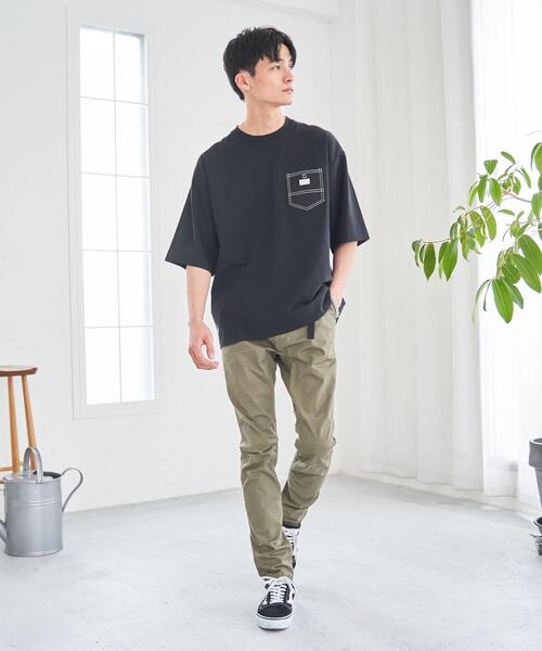 SMITH'S(スミス)の「SMITH'S(スミス)別注ポケットTシャツ(Tシャツ/カットソー・メンズ・コバルトブルー/ホワイト/グレー/ブラック・MEDIUM/LARGE/X-LARGE/SMALL)」の22枚目の写真