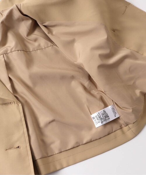 algy（アルジー）の「/チュール袖ショートトレンチ（テーラードジャケット・キッズ・ベージュ/アイボリー・SMALL/MEDIUM/X-SMALL/XX-SMALL）」の4枚目の写真