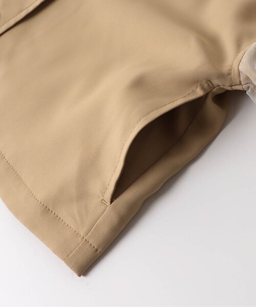 algy（アルジー）の「/チュール袖ショートトレンチ（テーラードジャケット・キッズ・ベージュ/アイボリー・SMALL/MEDIUM/X-SMALL/XX-SMALL）」の9枚目の写真