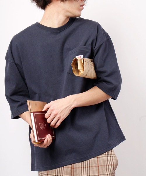 【セール】JEMORGAN 天竺胸ポケ付き半袖ビッグＴ（Tシャツ/カットソー）｜JEMORGAN（ジェーイーモーガン）