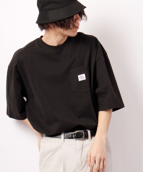JEMORGAN(ジェーイーモーガン)の「JEMORGAN 天竺胸ポケ付き半袖ビッグT(Tシャツ/カットソー・メンズ・オフホワイト/ブラック/ベージュ/ネイビー/グリーン/ライトグレー/ピンク/シルバーグレー/サーモンピンク/カーキ/ベージュ系その他・M/L/XL)」の16枚目の写真