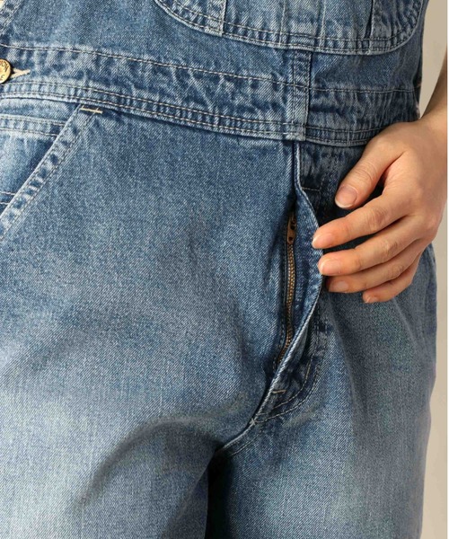 cepo（セポ）の「ロゴペイント デニムオーバーオール（サロペット/オーバーオール・レディース・ブルー系1/ブルー系3・S/M）」の11枚目の写真