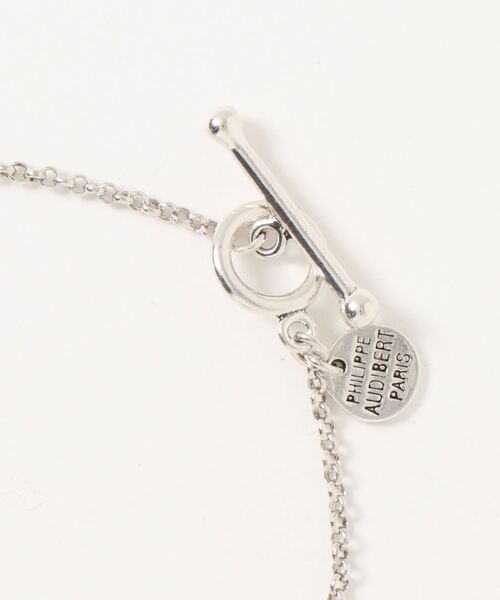PHILIPPE AUDIBERT（フィリップ オーディベール）の「【PHILIPPE AUDIBERT(フィリップオーディベール)】EMIL ネックレス（ネックレス・レディース・シルバー・2）」の2枚目の写真