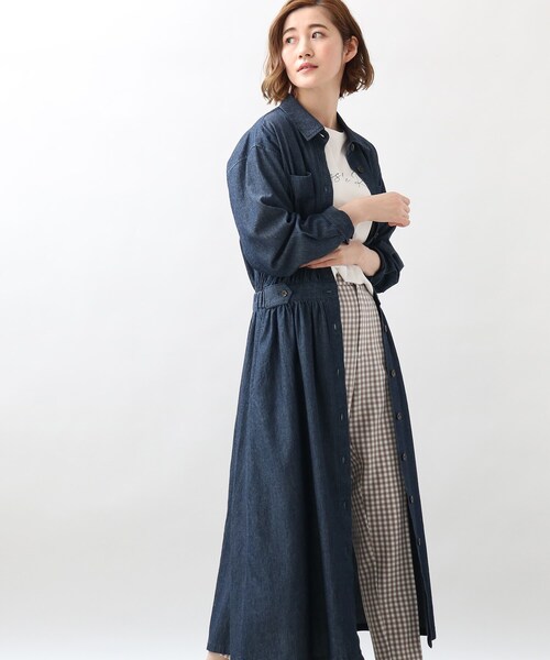 セール デニムシャツワンピース ワンピース Grove グローブ のファッション通販 Zozotown