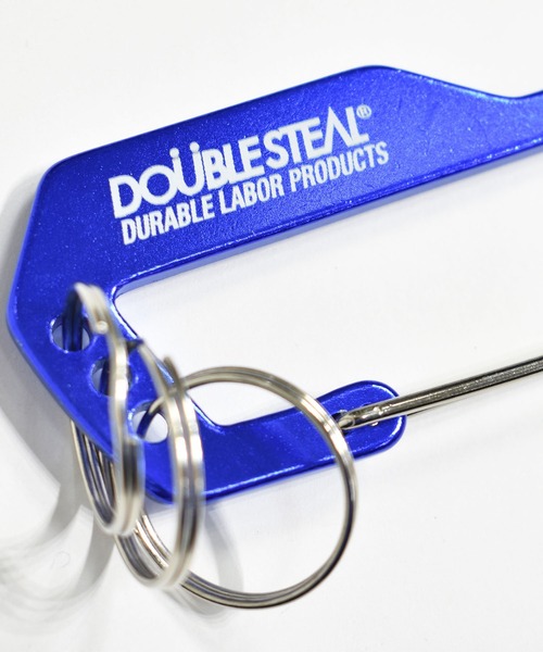 DOUBLE STEAL（ダブルスティール）の「Carabiner（キーホルダー・メンズ・ブルー/ブラック/シルバー/レッド・FREE）」の9枚目の写真