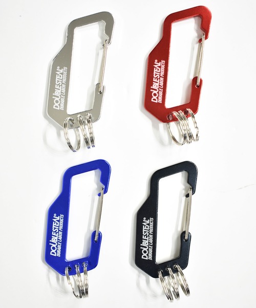 DOUBLE STEAL（ダブルスティール）の「Carabiner（キーホルダー・メンズ・ブルー/ブラック/シルバー/レッド・FREE）」の12枚目の写真