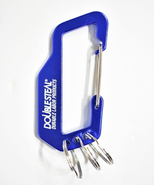 DOUBLE STEAL（ダブルスティール）の「Carabiner（キーホルダー・メンズ・ブルー/ブラック/シルバー/レッド・FREE）」の7枚目の写真