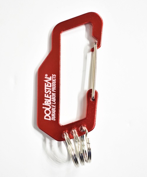 DOUBLE STEAL（ダブルスティール）の「Carabiner（キーホルダー・メンズ・ブルー/ブラック/シルバー/レッド・FREE）」の13枚目の写真