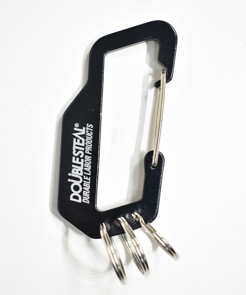 DOUBLE STEAL（ダブルスティール）の「Carabiner（キーホルダー・メンズ・ブルー/ブラック/シルバー/レッド・FREE）」の14枚目の写真