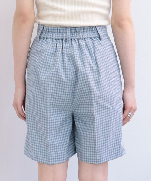 fredy emue（フレディエミュ）の「チェック柄ショートパンツ