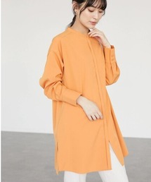 Green　Parks | 楽シャツ ヒヨクボタンチュニック(シャツ/ブラウス)