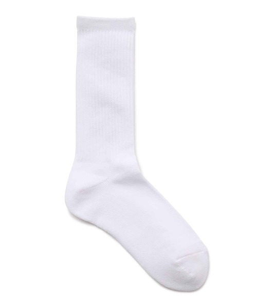 XLARGE（エクストララージ）の「ARROW LETTERING SOCKS（ソックス/靴下・メンズ・ホワイト/ブラック/グリーン・ONE SIZE）」の6枚目の写真