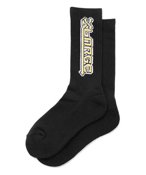 XLARGE（エクストララージ）の「ARROW LETTERING SOCKS（ソックス/靴下・メンズ・ホワイト/ブラック/グリーン・ONE SIZE）」の8枚目の写真