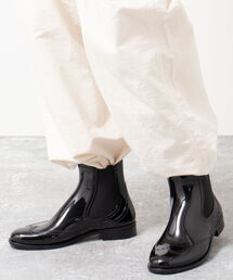Traditional Weatherwear（トラディショナルウェザーウェア）の「【TRADITIONAL WEATHERWEAR/トラディショナル ウェザーウェア】SIDE GORE WINGTIP RAIN BOOTS（レインシューズ・レディース）」