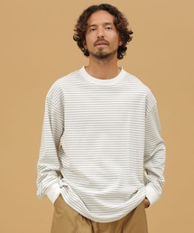 NANO universe | LB.03/ラッセル編みボーダーTシャツ(Tシャツ/カットソー)