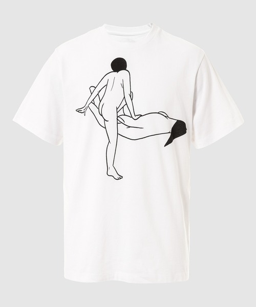LEMAIRE(ルメール)の「PRINTED T-SHIRT(Tシャツ/カットソー・メンズ・ホワイト・X-SMALL/SMALL/XX-SMALL)」の1枚目の写真