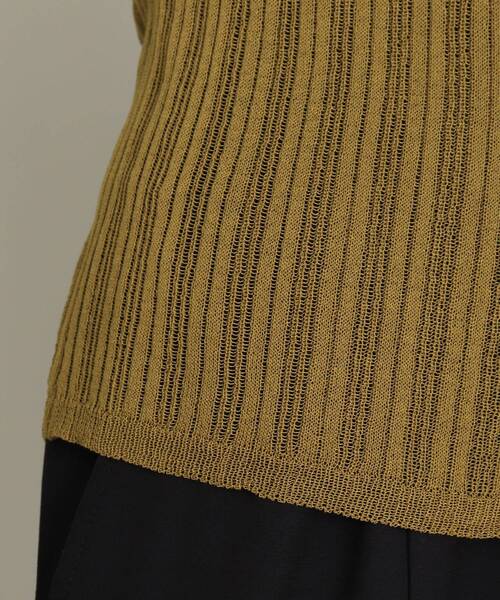 THE SHOP TK （ザ ショップ ティーケー ）の「◆シアーリブカーディガン（カーディガン/ボレロ・レディース・ブラック/ブルー/ブラウン系・12/13）」の20枚目の写真