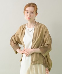Dignite collier | Dignite collier メッシュシアーブルゾン(ブルゾン)