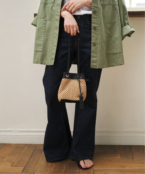 marco masi（マルコマージ）の「【MARCO MASI/マルコマージ】 メッシュ 2WAY バッグ（ショルダーバッグ・レディース・ベージュ・FREE）」の4枚目の写真