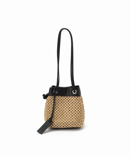 marco masi（マルコマージ）の「【MARCO MASI/マルコマージ】 メッシュ 2WAY バッグ（ショルダーバッグ・レディース・ベージュ・FREE）」の10枚目の写真