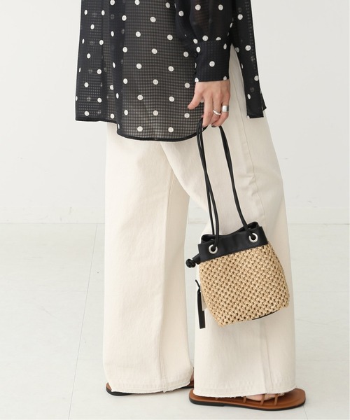 marco masi（マルコマージ）の「【MARCO MASI/マルコマージ】 メッシュ 2WAY バッグ（ショルダーバッグ・レディース・ベージュ・FREE）」の17枚目の写真