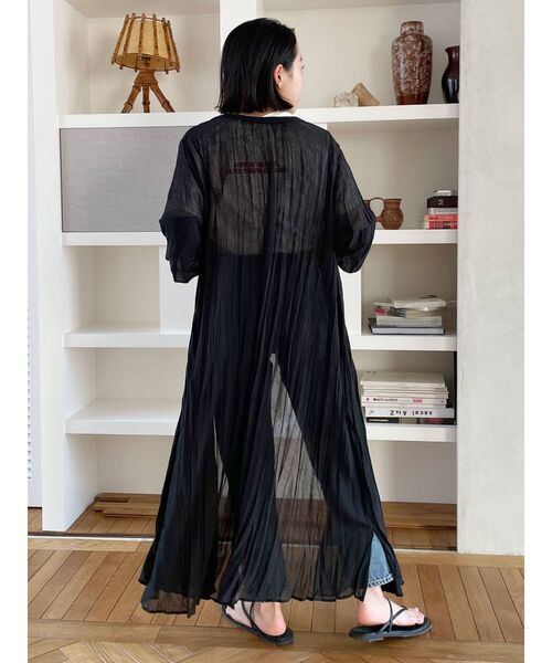 Ungrid（アングリッド）の「2wayワッシャーロングワンピース（ワンピース・レディース・オフホワイト/ブラック/ブルー/ピンク・FREE）」の21枚目の写真