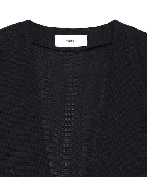 【marka】NEW MINIMALIST CARDIGAN WOOL MINIMALIST CARDIGAN MELANGE WOOL - marka 「Area」