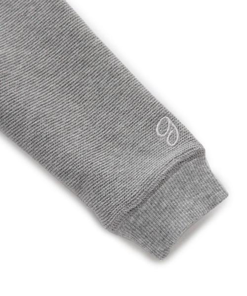 green label relaxing（グリーンレーベルリラクシング）の「【BABY】リンクスパール パーカーロングスリーブ◆（パーカー・キッズ・グレー/ネイビー・75cm/85cm）」の9枚目の写真